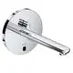 KLUDI-ZENTA-SL-E-UP-Wandarmatur-Rund-mit-Mischhebel-240mm-Ausl-chrom-3840105 gallery number 1